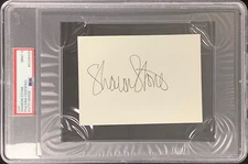 Sharon Stone Signed Cut Sexy Actress Basic Instinct Casino PSA/DNA Auto Mint 9