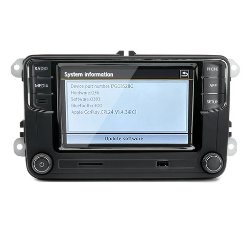 German Autoradio Stereo DS RCD360 RCD330 Carplay für After 2010 VW Passat Golf - Bild 2 von 10
