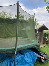 12ft trampoline with enclosure