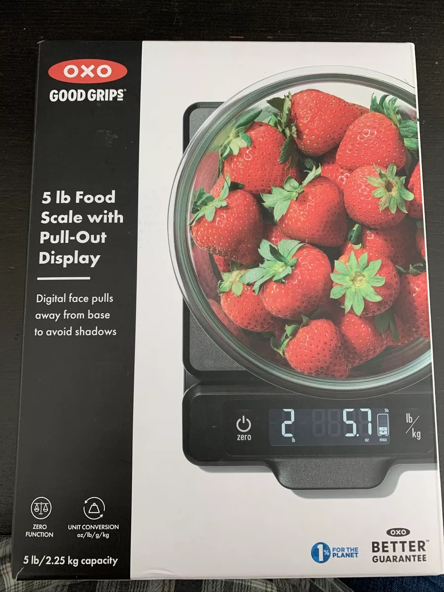 OXO 11-lb. Food Scale with Pull-Out Display + Reviews