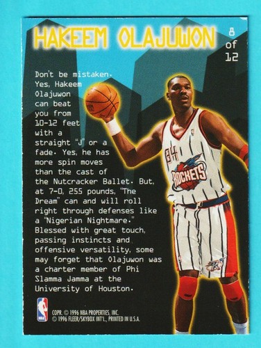 Hakeem Olajuwon Collection - Pick One - Fill Your Set - Rockets (KCR) - Picture 73 of 144