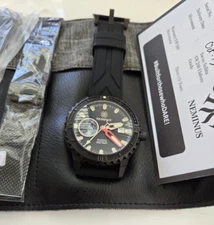 Neminus Spaceman Moon Explorer Swiss Made Automatic Limited Edition 44 mm Straps