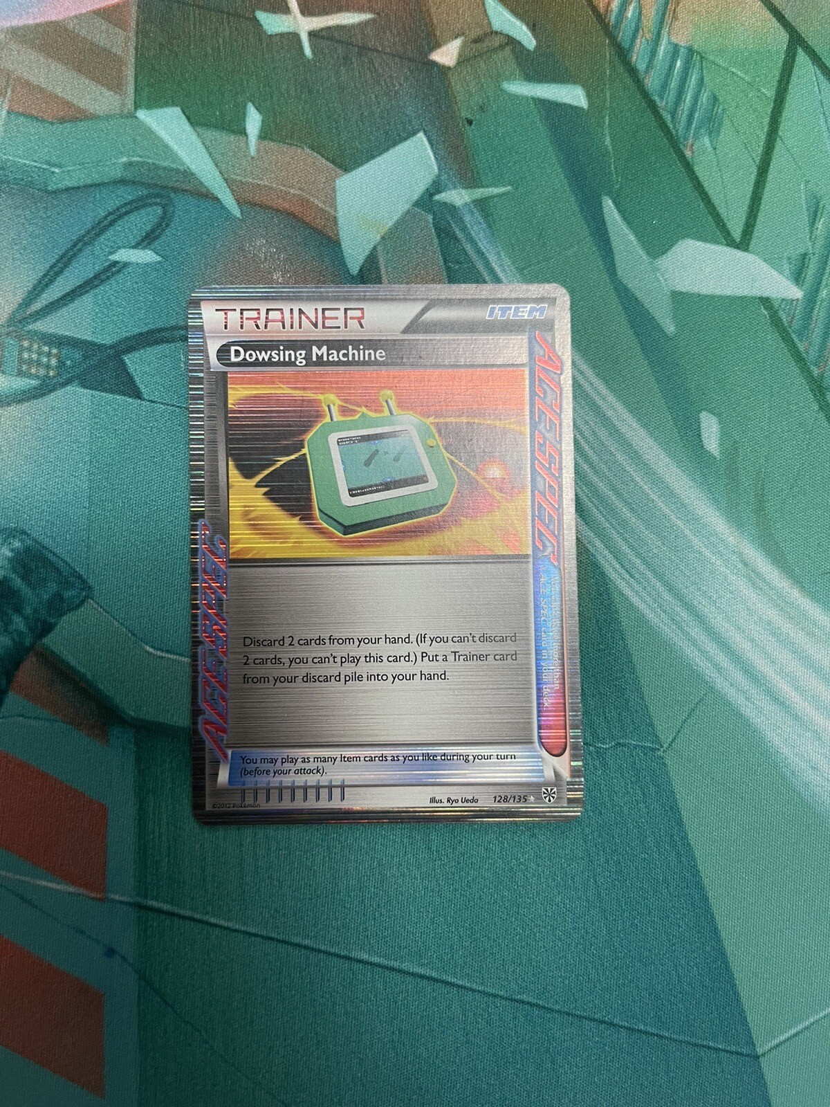 Pokemon Dowsing Machine Ace Spec 128/135 Plasma Storm - Ultra Rare Holo