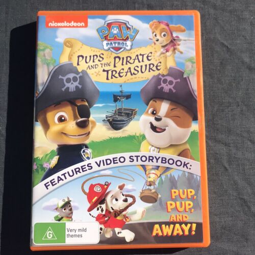 Paw Patrol-Pups and the Pirate Treasure (DVD, 2014) Disk VGC Nickelodeon - Picture 1 of 5