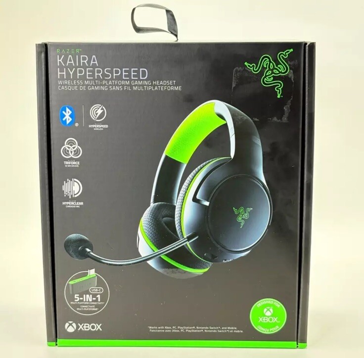Razer Kaira Hyperspeed Wireless Gaming Headset for Xbox Series X/S/ONE/Windows