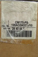 PHOENIX CONTACT CM175-PS-120AC/24DCU/10 Power Supply CM175 PS 120AC 24DCU 10