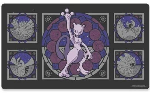 Very Rare Legendary Mewtwo Playmat Mint Sealed In Box Pokémon Centre 2018 - image 3 of 3