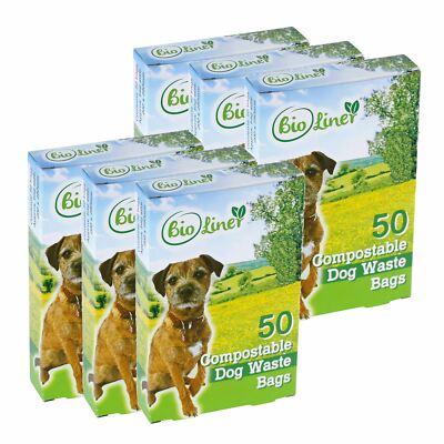 250 x Compostable Dog Poo Bags Black Dog Poop Bag//Waste Bags