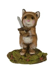 Wee Forest Folk NA-10 Neverland Adventures - Lost Boy Tootles (Baby Wolf)
