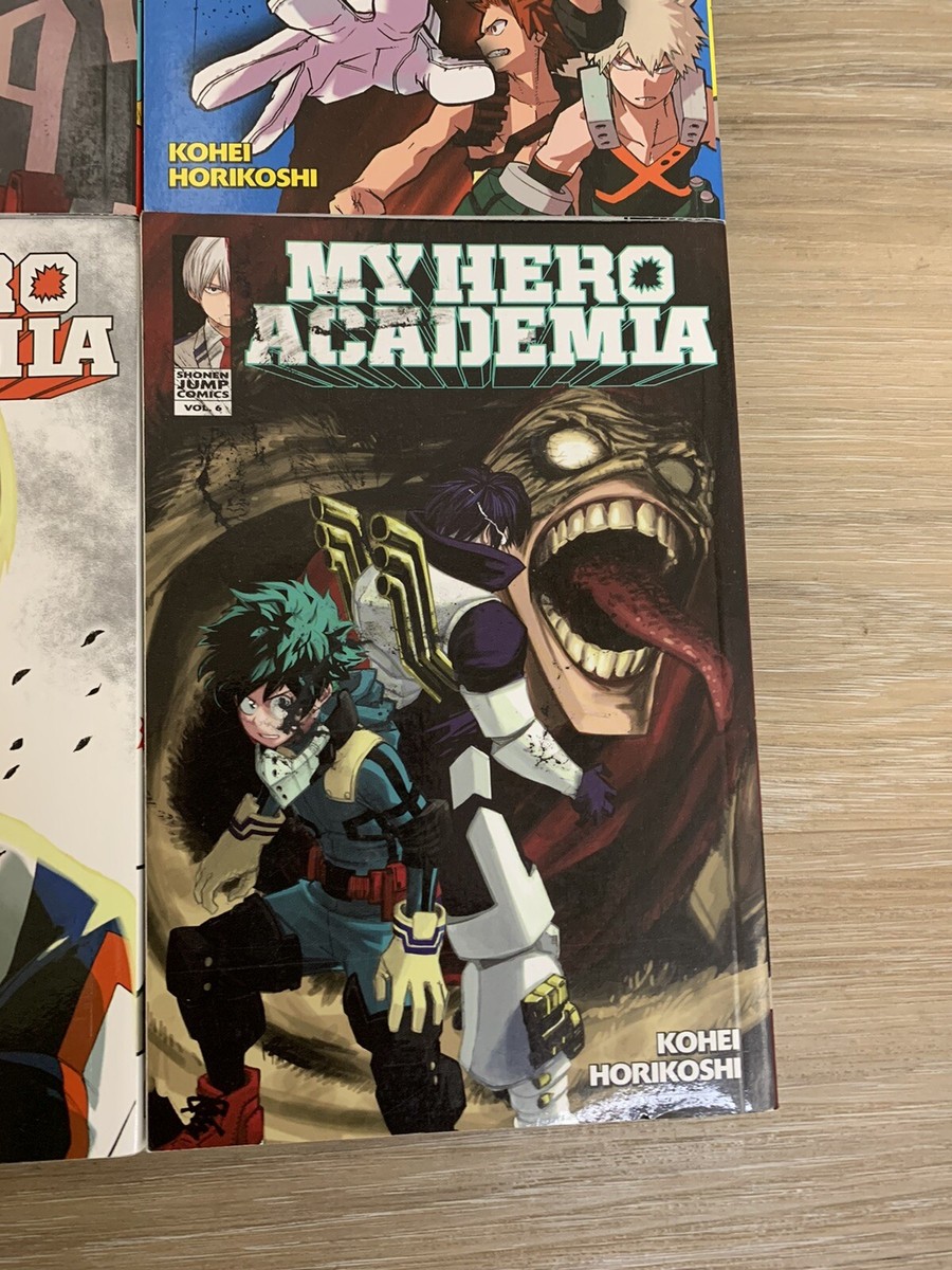 My Hero Academia Vol. 1-6 - English - Manga - Kohei Horikoshi | eBay