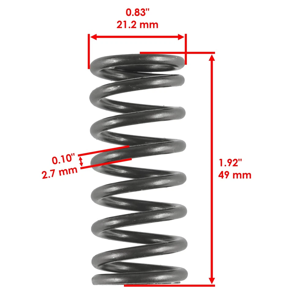 3x Compresión de resorte de embrague para Yamaha XV19C Raider Bullet Cowl 2015 Foto 2 de 4