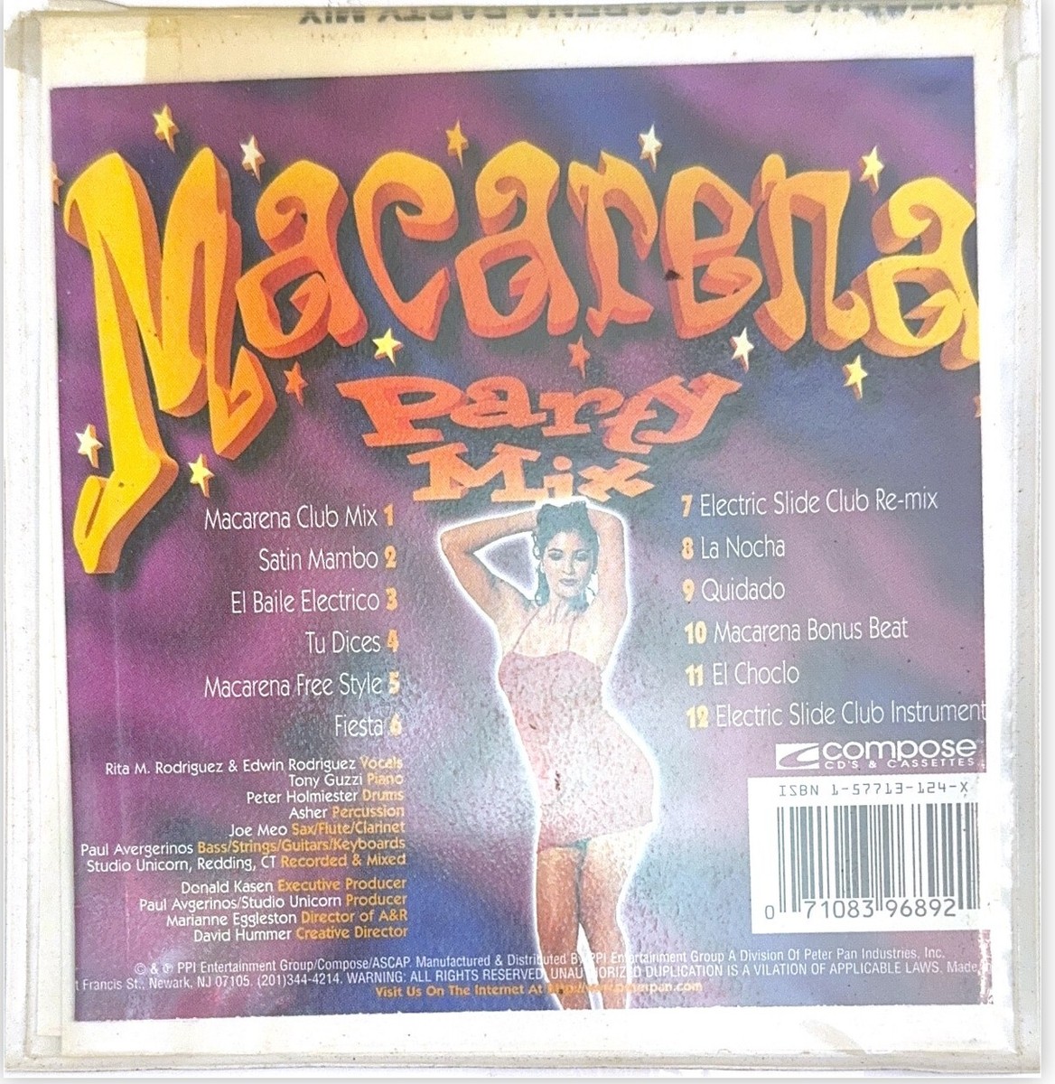 Macarena Party Mix - Audio CD By Various Artists 1996 71083968921