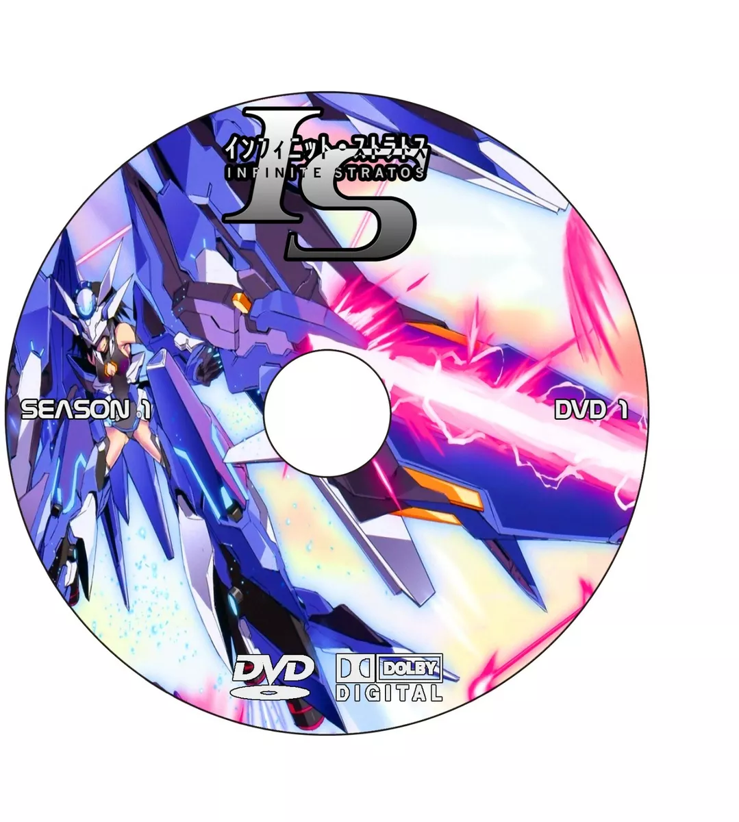 Infinite Stratos DVD (TV): Complete Box Set English Dubbed