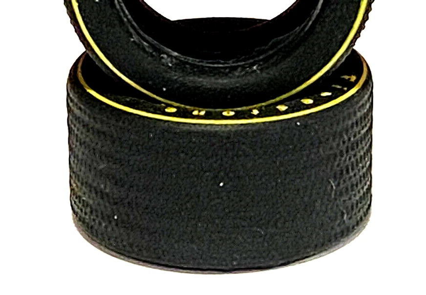 Neumáticos de banda de rodadura blanda TJR Pro 1/32 neumáticos de 18,5 x 9,3 mm para SCX rally & Slot.it Foto 3 de 4