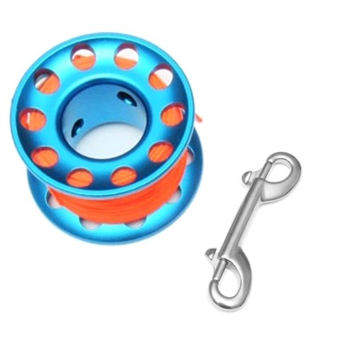 Rogue Endeavor Cuerda Grande De Acero Inoxidable Para Pesca Submarina Y Clip De Juego Grande, Pesca Submarina, Pesca En Kayak Y Buceo, Punta Afilada Con Protectores De Punción (resistente Mango