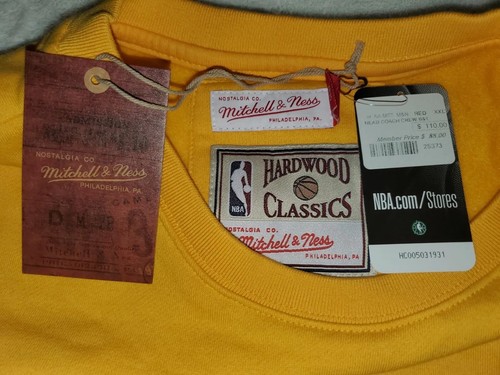 Mitchell & Ness Hawks Head Coach Crew Sweatshirt Sz 2XLT Big & Tall - Picture 8 of 9