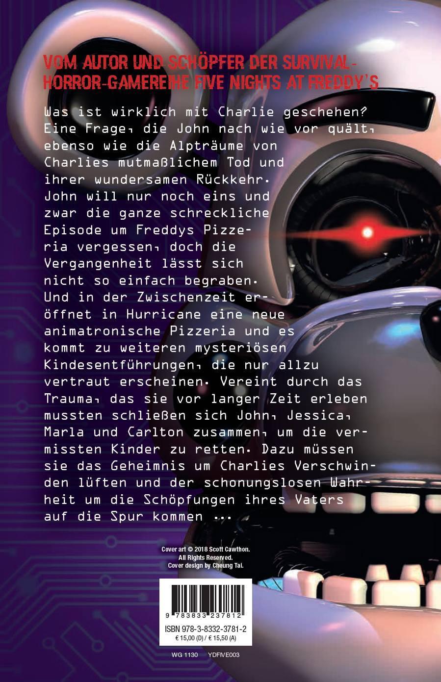 Five Nights At Freddy's Der Vierte Schrank Five Nights at Freddy's: Der vierte Schrank Scott Cawthon 9783833237812