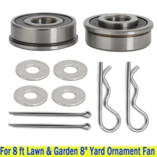 For 8 ft Lawn and Garden 8" Yard Ornament Fan Windmill Bearings Replacment Part