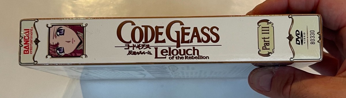 Code Geass: Lelouch of the Rebellion, Part 3 - DVD - NEW and
