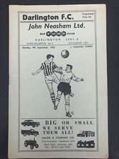 9.9.1963. Darlington v Halifax (Div 4).