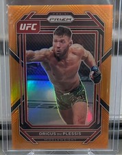 DRICUS DU PLESSIS 2023 Panini UFC Prizm ORANGE 15/99