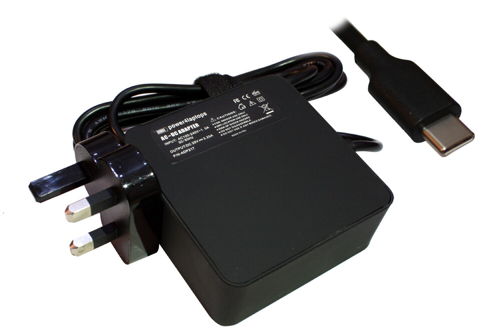 Power4Laptops Netzteil Für HP Notebook 250 G6 – 19,5V, 3,33A, Mit 4,5mm Stecker