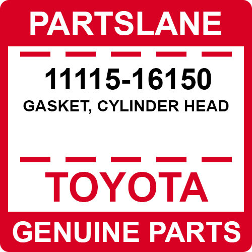 Toyota 11115 16150