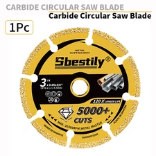3 Inch Carbide Circular Saw Blade Cutting Disc 75mm F Wood Aluminum Rotary Tool