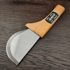 Mikihisa Japanese Leather/Fabric Craft Skiving & Cutting Round Single Edge Knife