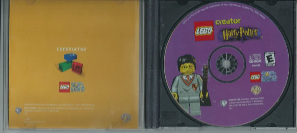 ✈️ LEGO Creator Harry Potter & LEGO Soft Ware (Demo) (CD-ROM, 2001, Works Great) - Image 3 of 3
