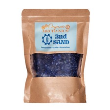 Organic Mechanics 2nd Sand Recycled Glass, Cobalt Blue, 1lb