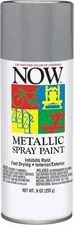 9 Oz  21201 Aluminum Now Enamel Spray Paint