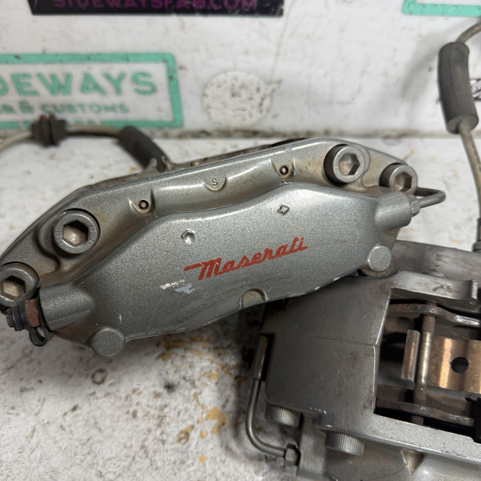 04-08 Maserati Quattroporte Rear Brembo Brake Calipers Left Right Pair M139