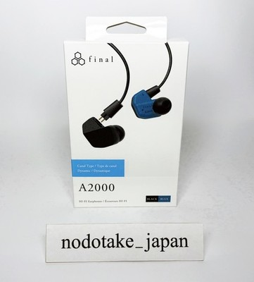 final A2000 Dynamic Driver Earphones 0,78 mm 2-Pin Connector FI-A2DPLD