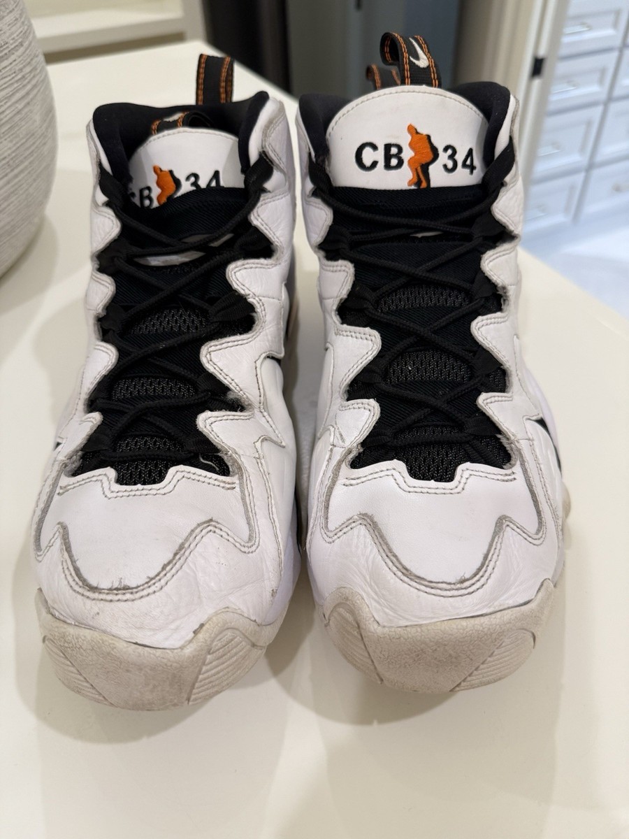 Nike Air Max CB 34 White Varsity Purple Mens Basketball Shoes Size