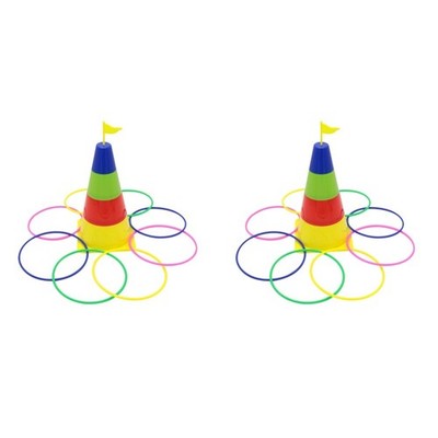  2 Sets Ring Toss Spiel Ringe Werfen Spielzeug Für Kinder Kinderspielzeug