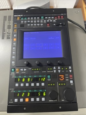 SONY MSU-1500 Kamera Steuerung Fernbedienung Remote für HDC HXC HSC SRW-9000