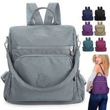 Women Anti-Theft Backpack Waterproof Rucksack Travel School Shoulder Bag Purse