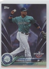 2018 Topps Opening Day Rainbow Purple Foil Robinson Cano #92 2s4