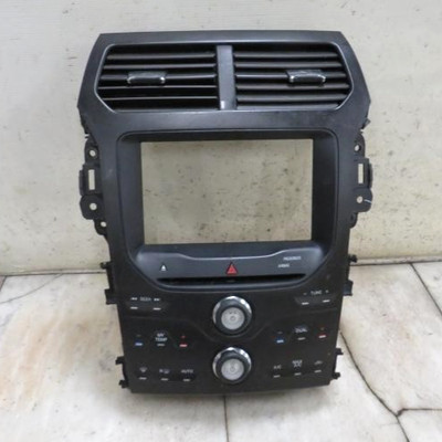 2013 Ford Explorer Radio Control Panel w/o Sony audio system OEM