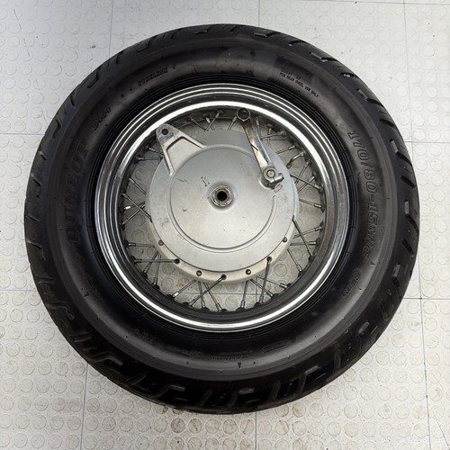 2008 YAMAHA V STAR 650 XVS650 FINAL DRIVE RIM TIRE ASSEMBLY REAR OEM STRAIGHT