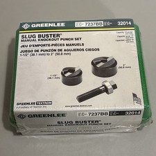 Greenlee 7237BB 1-1/2 and 2 Conduit Size Manu...