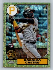 2022 Topps #T87C-67 Rodolfo Castro 1987 Chrome (Series One)