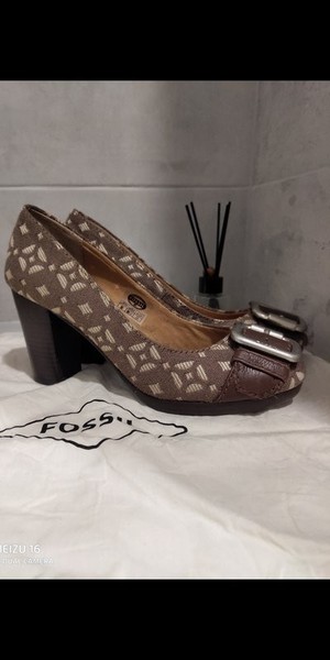 Women Fossil Heels Multicolor Textile 5