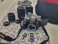Nikon D5500+Zubehörpaket 2 Objektive/3 Akkus...
