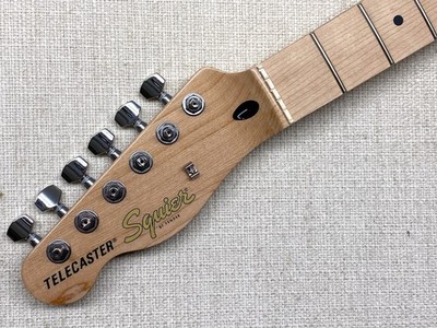 REAL Fender Squier Affinity LEFT HAND TELE NECK Maple Electric Guitar Telecaster