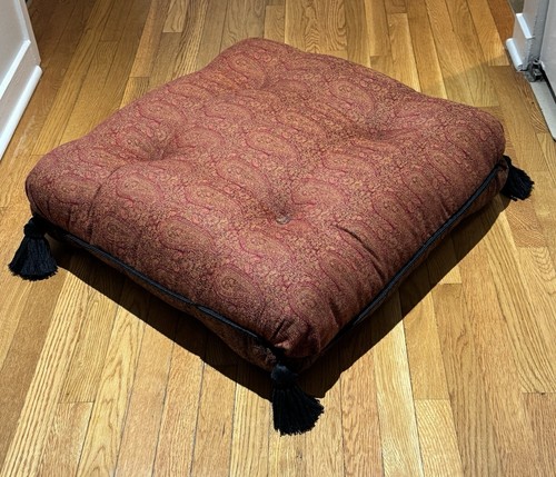 Ralph Lauren Home Rare Paisley Floor Pillow Cushion ~ La Boheme Collection - Picture 4 of 9