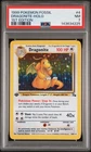 1999 POKEMON FOSSIL 1ST ED #4 DRAGONITE-HOLO PSA 7