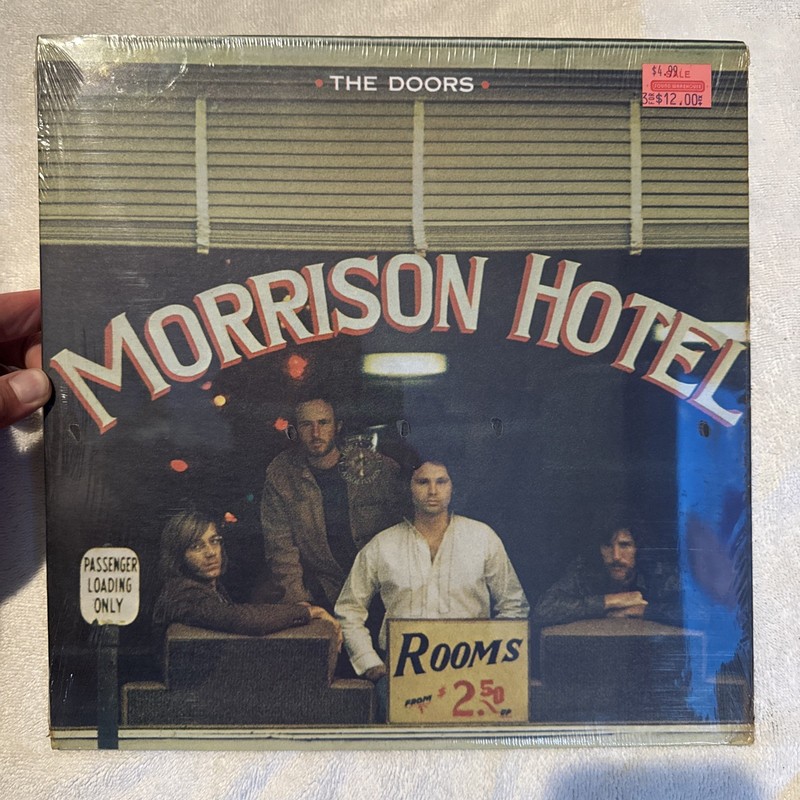 The Doors Morrison Hotel Lp Vinyl OG 1970s Early Press SEALED/New EX/Mint RARE