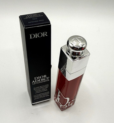 Dior Addict Lip Maximizer 022 Intense Red Lip Plumper Gloss 6ml Hydrating
